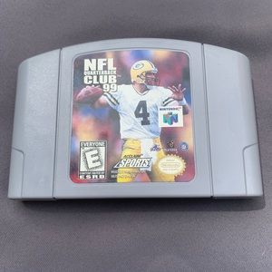 NFL quarterback club 99’ for n64